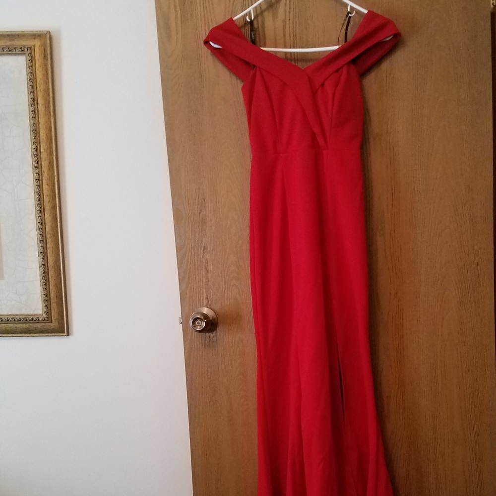 Red dress